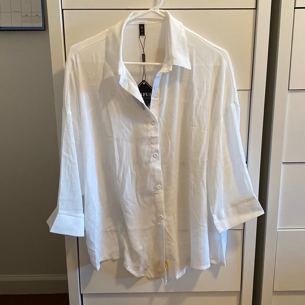 NWT Zaful Summer Top / Swimsuit Coverup.